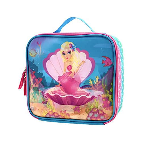 Happysunny Mermaid Lunch Box Bag For Girls Kids With J12ye