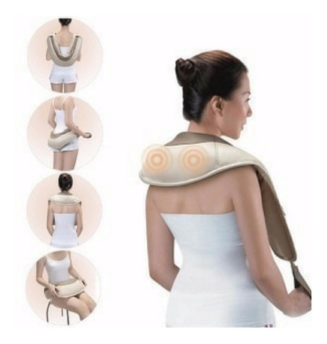 Colete Massageador Shiatsu Bivolt Promoção Envio Rápido