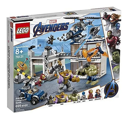 Lego Marvel Avengers Compound Battle Kit De Construcción
