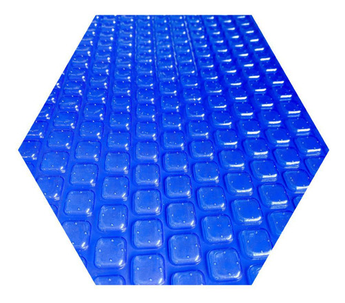 Manta Térmica Para Piscina 6x3 300 Micras Proteção Uv Azul