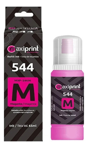 Tinta Maxiprint Compatible Epson 65ml Magenta 544