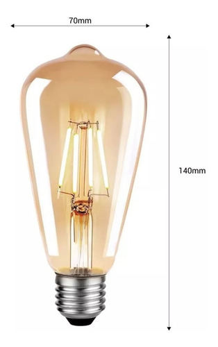 Lámpara Colgante Jaula De Madera + Lámpara Led Incluido