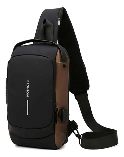 Pechera Morral Elegante Antirobo Con Clave Y Usb Anticorte