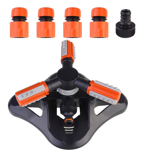 Imagem 5 de 8 de 6pcs Automatic 360 Graus Rotativo Jardim Aspersor Irrigati