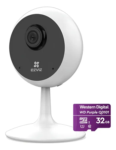 Camara Ezviz Wifi 720p 1mp Gran Angular Audio Memoria 32gb
