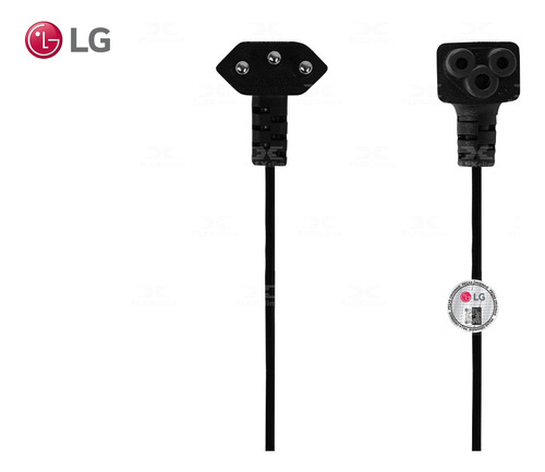 Ead62397314 - Cabo De Alimentação Pp C/ Plug 10a (3 X 0,5mm)
