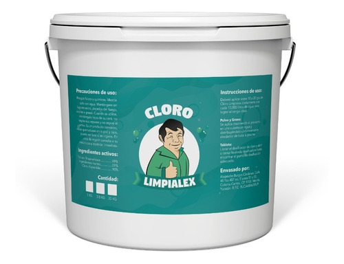 Desinfectante Cloro Para Piscina 4kg Granulado Env. Gratis