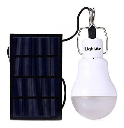 Lightme Portable 130lm Solar Powered Led Bombilla De Luz Al 