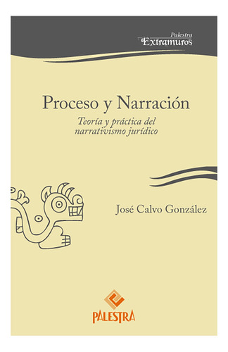 Proceso Y Narración: Teoría Y Práctica Del Narrativismo Jurídico, De Calvo Gonzalez Jose. Editorial Palestra, Edición 1 En Español, 2019