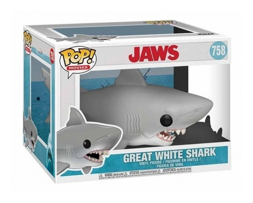 Funko Pop! 15 Cm Jaws - Great White Shark #758