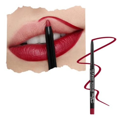 Labial Mate  Lápiz Labial Runway Rogue Designer Liner, Delin