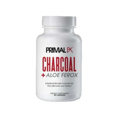 Charcoal + Activated I Primal Fx I 90 Capsules I Dr Ludwig