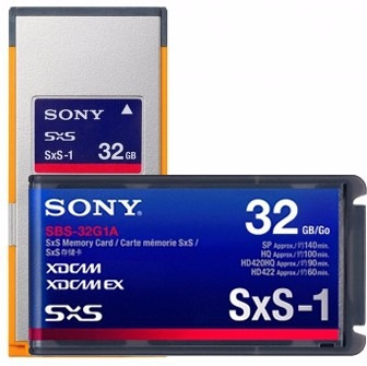 Cartão De Memória Sxs 32gb Sony Sbs32g1a