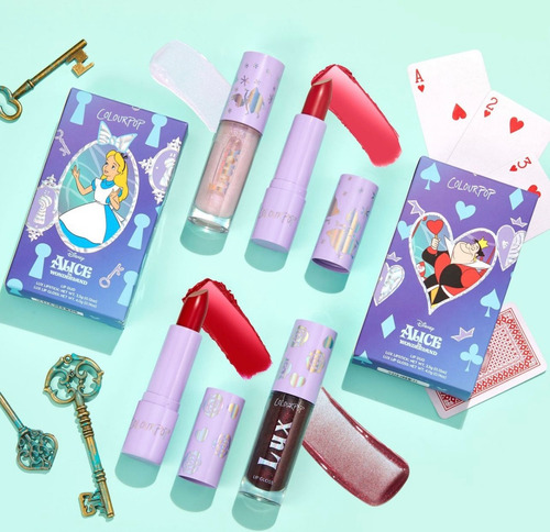Colección Colourpop X Alice In Wonderland Original
