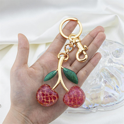 Cherry Bag Charms Purse Charms For Handbags Keychain Accesso