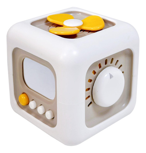 Cubo De Juguete Antiestrés Cubo Sensorial Fidget Con Interru
