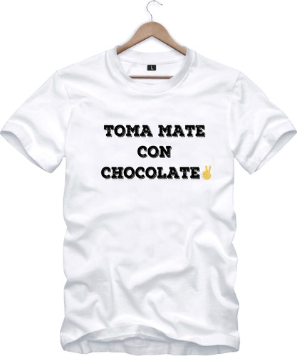 Remera Toma Mate Con Chocolate Peronista Cfk  - Cristina 