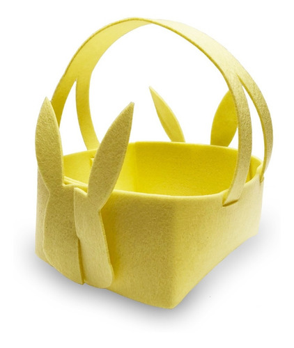 Canasta De Conejo Para Pascua Easter Huevitos En Fieltro