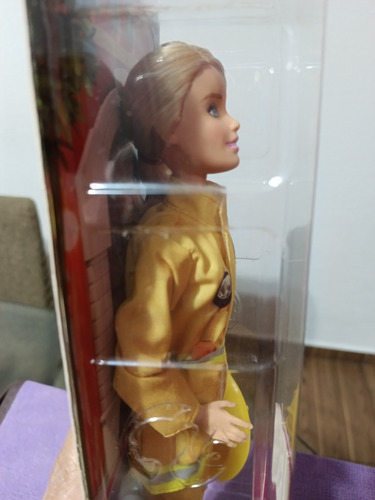 Barbie Bombero You Can Be Anything Muñeca 60aniv Mattel (Usado)