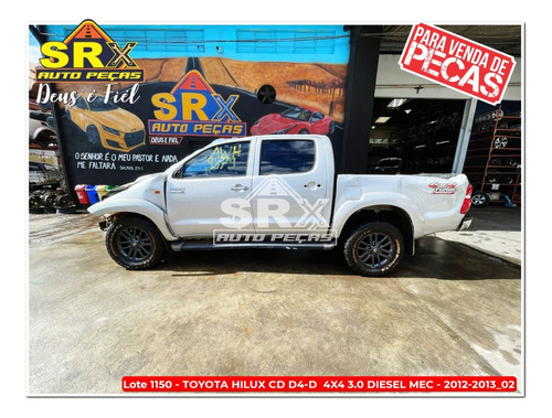 Sucata Para Retirada De Peças Toyota Hilux 3.0 2012/2013