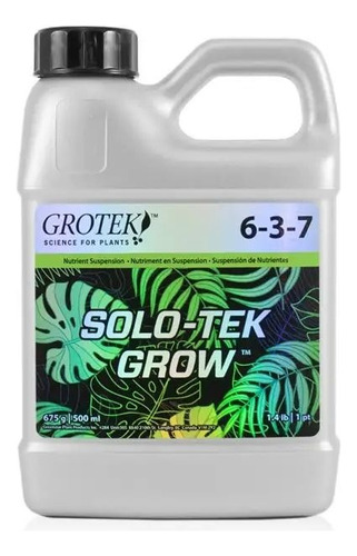 Solo Tek Grow 500ml Grotek