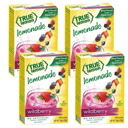 Es Cierto Limón Wildberry Limonada (paquete De 4) 10ct Cada 