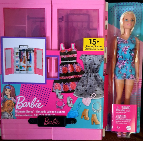 Barbie Últimated Clóset De Lujo Muñeca 2019 N.u.e.v.o. Colec (Usado)
