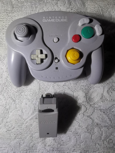 Control Wavebird Gris Gamecube 