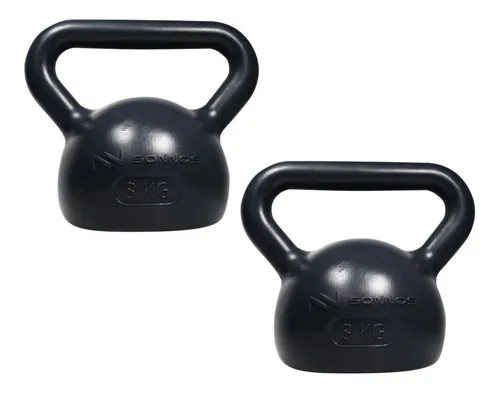 Pesa Rusa Kettlebell Pvc 8kg Entrenamiento Funcional Fitness