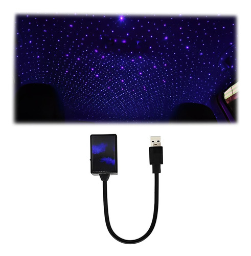 Lampara De Techo Portatil Usb Para Automovil Con Led Activad