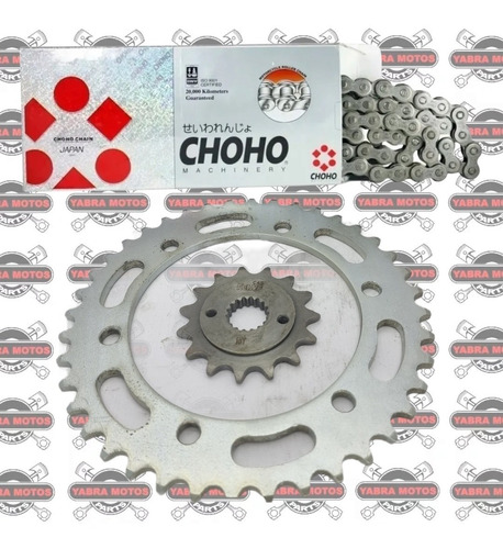 Kit Transmision Completa Honda Nx4 Falcon 400 40-15 Reforzad