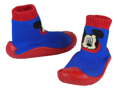 Chanclas Para Niño Con Calcetines Bebe Disney Mickey