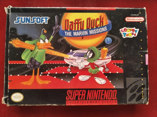 Daffy Duck M Missions ( Juego Super Nintendo Snes ) 30v(^o^)