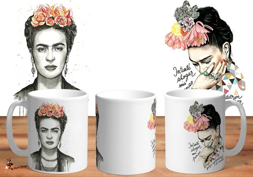Taza De Ceramica Frida Kahlo 4k Art
