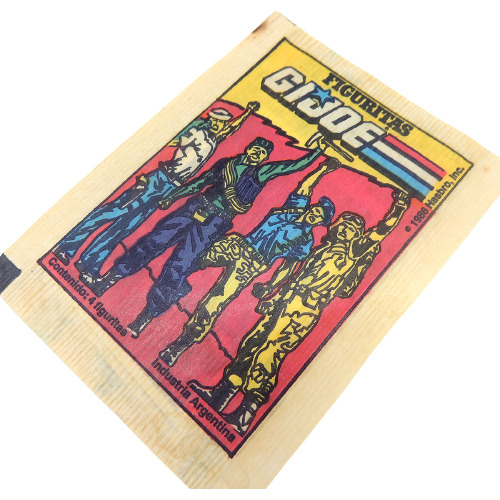 Gi Joe Sobre Figuritas Stickers Ultra Figus 80s Ar 6 Madtoyz