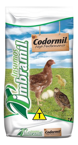 Imbramil Codorna ração codormil high performance 5kg