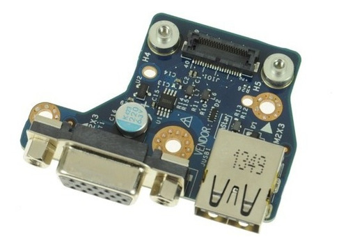 Genuino Dell Usb Vga Board Latitude E6440 28x5f Ls-9938p