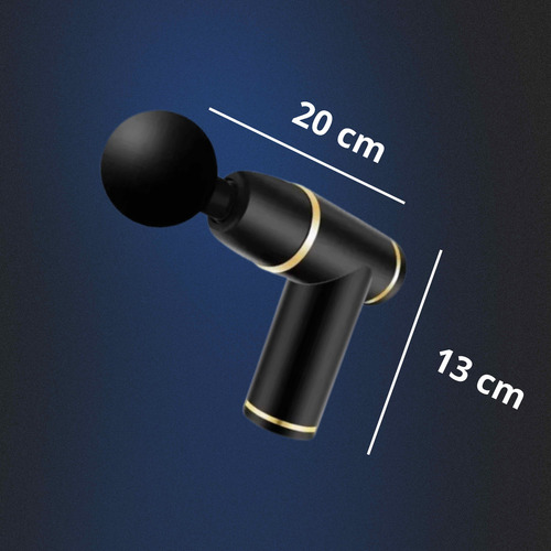 Massageador Elétrico Portátil Profissional Muscular Pistola Recarregável Usb
