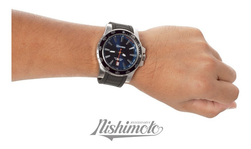 Relógio X-games Masculino Xmsp1015 D1px Azul Aço
