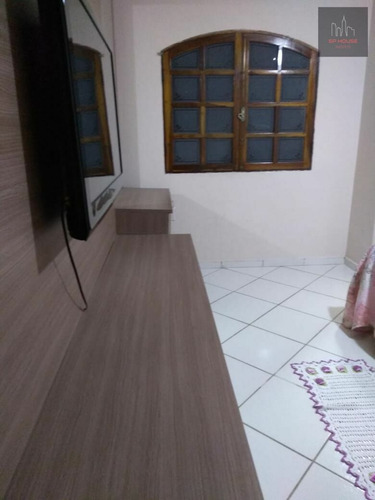 Imagem 11 de 30 de Casa À Venda Com 3 Dormitórios, Sendo 1 Suíte No Jardim Santo André Próximo Ao Terminal Vila Luzita - Tc1628