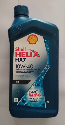 Aceite Semisintético 10w40 Shell Hélix Hx7