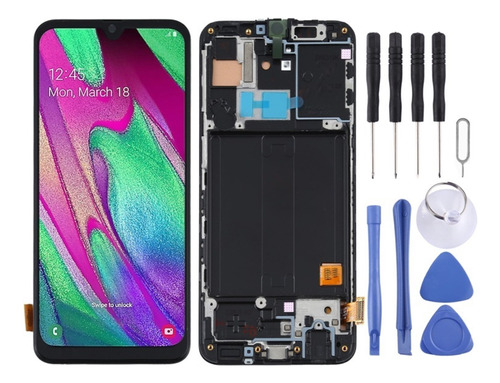 Pantalla Lcd Tft Para Samsung Galaxy A40 Sm-a405f Con Marco