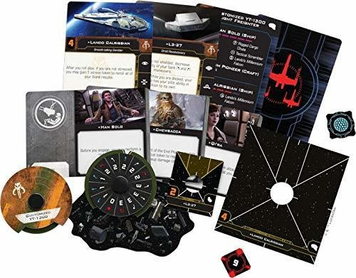Segunda Edición Del X-wing: Halcón Milenario De Lando.