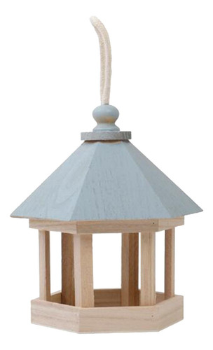 3 Piezas De Colgante Gazebo Comedero Para Pájaros Jardín
