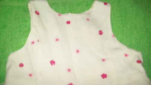 Vestido De Niña Talla 4 (Usado)