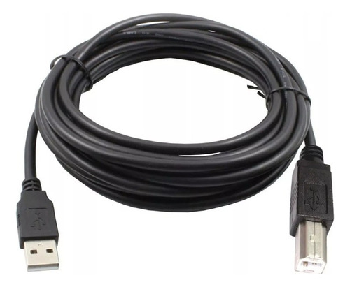 Cable De Impresora Usb 2.0 Tipo A-b De 3 Metros Resistente