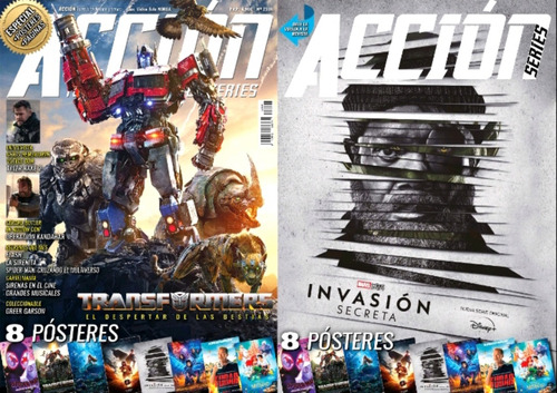 Revista Acción Cine Y Series Número 2306 Transformers