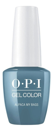 Opi Gel Color Para Cabina Semipermanente X15ml Opi Alpaca My Bags
