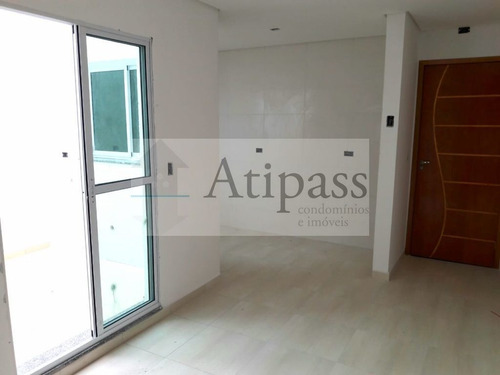 Imagem 2 de 7 de Apartamento Novo 43m² Santo André 2 Dorms, 1 Vaga - At693