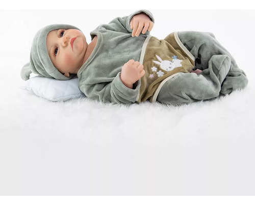 Muñeco Bebe Reborn Realista Silicona